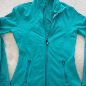 Lululemon Define jacket sz 6 turquoise